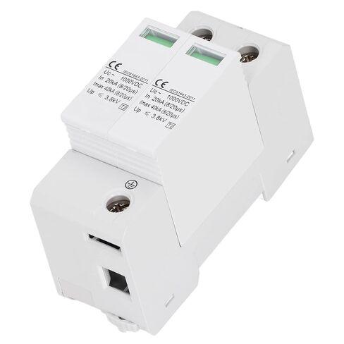 1000VDC Protector, DC 1000V 40KA Arrester Device Protective Device DC Photovoltaic Protector Voltage, Magnetic Circuit Breakers (2P) in Kuwait