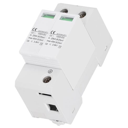 1000VDC Protector, DC 1000V 40KA Arrester Device Protective Device DC Photovoltaic Protector Voltage, Magnetic Circuit Breakers (2P) in Kuwait