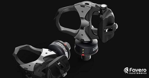 Favero Assioma DUO Upgraded Double-Sided Power Waterproof Meter Pedals with Extra Cleats Bundle with HogoR Cleaning Cloth + Multi Tool Screwdriver in Kuwait