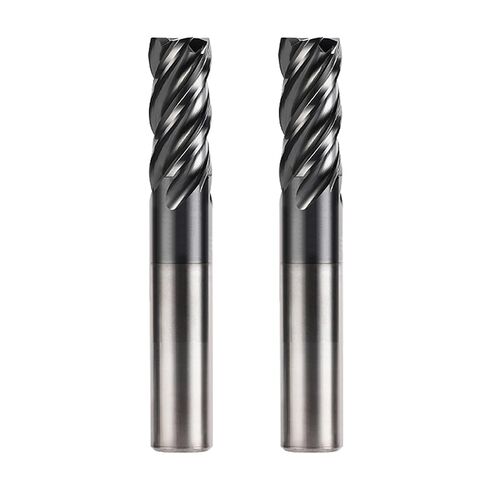 3pcs 4mm 6mm 8mm Carbide Square End Mill 4 Flutes for Stainless Steel in Kuwait