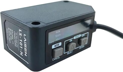 1pcs LS-101 NPN Digital Display DC12-24v GRB 3-Color LED Display can Replace LX-101 Color Code Sensor in Kuwait