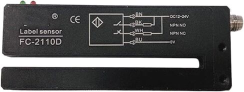 مستشعر تسمية الكشف عن الملصقات FC-2110D/P مستشعر مفتاح الجسم الشفاف للاختبار العالمي (FC-2110 NPN) in Kuwait