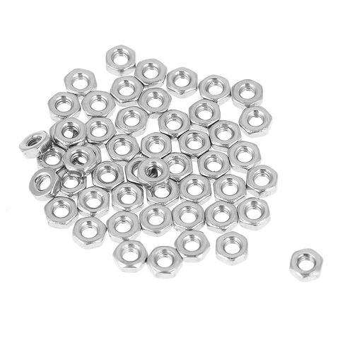 Machine Screw Assortment Kit Hex Socket Drive Screw Stainless Steel Nut Bolt Set M2 Flat Head 304 Stainless Steel with Plastic Storage Box for Furniture DIY Small Appliance Repair in Kuwait