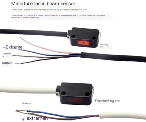 1pc Sensor Small Object Detection Small Object Wire Detection Diffuse Reflection Switch in Kuwait