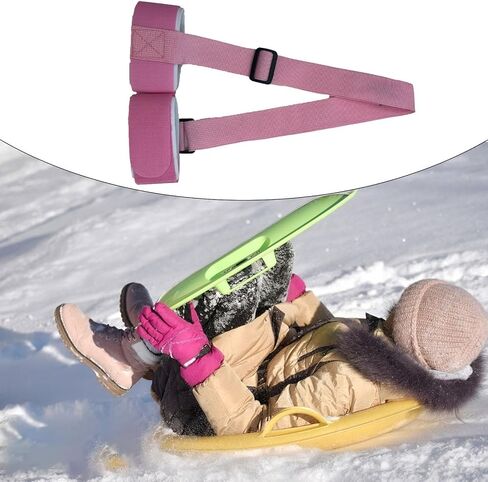 Ski and Pole Carrier Strap with Adjustable Length 17.72-47.24inch, Nylon Shoulder Strap for Snowboard, Ski Board, and Skateboard Transport in Kuwait