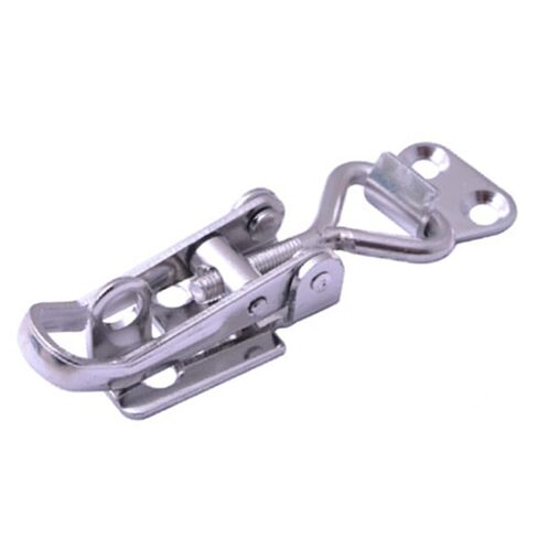 LIFKOME Stainless Steel Toggle Latch Clamp with Welding Processing and Rust Resistance, Sturdy Metal Equipment Latch for Industrial and Mechanical Applications in Kuwait