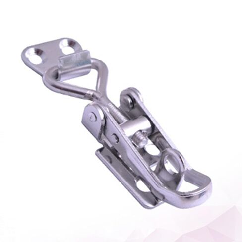 LIFKOME Stainless Steel Toggle Latch Clamp with Welding Processing and Rust Resistance, Sturdy Metal Equipment Latch for Industrial and Mechanical Applications in Kuwait