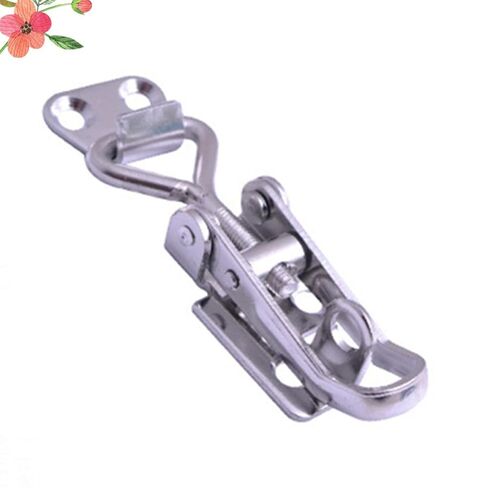 LIFKOME Stainless Steel Toggle Latch Clamp with Welding Processing and Rust Resistance, Sturdy Metal Equipment Latch for Industrial and Mechanical Applications in Kuwait