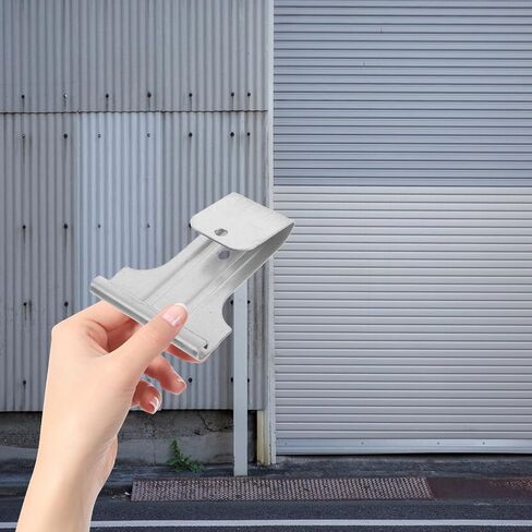 FOMIYES 2pcs Heavy Duty Shutter Door Mechanical Hook Lock with Thickened Galvanized Iron, Tamper Resistant Rolling and Sliding Door Latch for Outdoor Shops Security in Kuwait