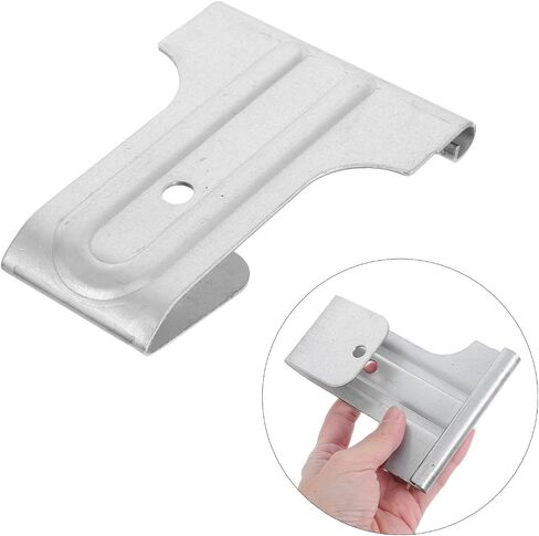 FOMIYES 2pcs Heavy Duty Shutter Door Mechanical Hook Lock with Thickened Galvanized Iron, Tamper Resistant Rolling and Sliding Door Latch for Outdoor Shops Security in Kuwait