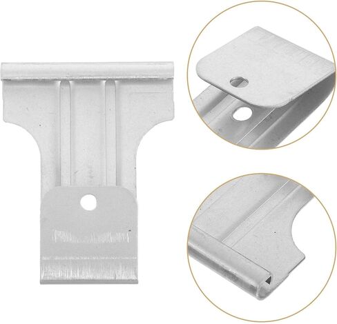 FOMIYES 2pcs Heavy Duty Shutter Door Mechanical Hook Lock with Thickened Galvanized Iron, Tamper Resistant Rolling and Sliding Door Latch for Outdoor Shops Security in Kuwait