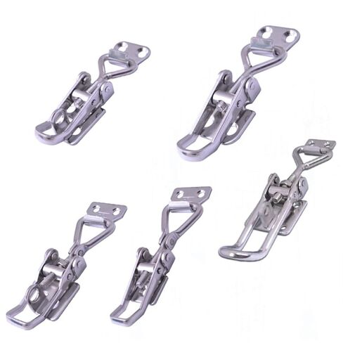 CALLARON Stainless Steel Adjustable Clasp with Rust Resistance and Adjustable Tightness for Mechanical Equipment, Sturdy Latch Catch Hardware Suitable for Industrial Use in Saudi Arabia