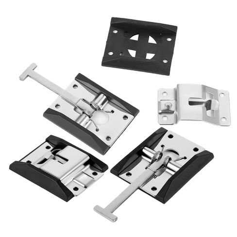 2 Sets Stainless Steel Rv Door Latch and Trailer Door Holder Hook with Easy Installation Sturdy and Catches in Kuwait