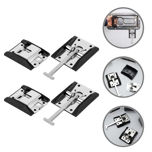 2 Sets Stainless Steel Rv Door Latch and Trailer Door Holder Hook with Easy Installation Sturdy and Catches in Kuwait