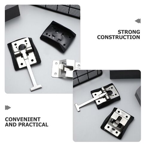 2 Sets Stainless Steel Rv Door Latch and Trailer Door Holder Hook with Easy Installation Sturdy and Catches in Kuwait