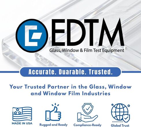 EDTM CM2030 The Edge Low-E & Edge Deletion Detector, Factory Use, USA Made in Kuwait