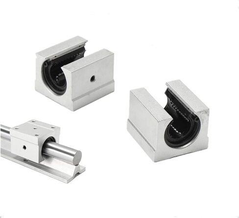 قطعتان من شرائح محمل الحركة الخطية، موديل SBR12UU، SBR16UU، SBR20UU، تستخدم بشكل رئيسي لأجزاء CNC، الطابعة ثلاثية الأبعاد، أدوات الآلات الدقيقة (SBR20UU 2PCS) in Kuwait