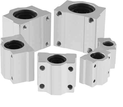 4pcs Linear Motion Bearing Slides, Model SCS6UU-SCS25UU, SCS8LUU-SCS20LUU, Mainly Used for CNC Parts, 3D Printer, Precision Machine Tools(4PCS SCS12UU) in Kuwait
