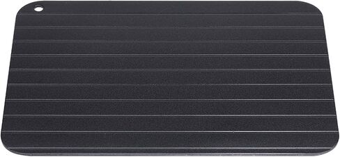 Generic Aluminum Defrost Plate Rapid Food Thawing Tray Safe Meat Defrosting Gadget for Home Kitchen Use in Kuwait