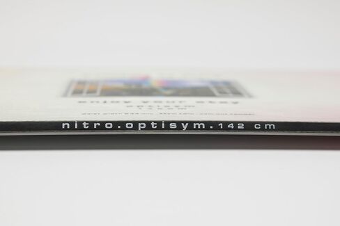 لوح تزلج حر للسيدات من Nitro Optisym - شكل مزدوج غير متماثل، مرن متوسط، يركز على الأسلوب الحر - بارك، جيبينج in Kuwait