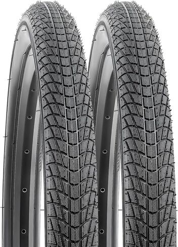 YUNSCM 2-PCS 20" Bike Tires 20x1.75/47-406 Compatible with Road Bike 20 x 1.75 20X1.75 Bicycle Tires (Y-968) in Kuwait