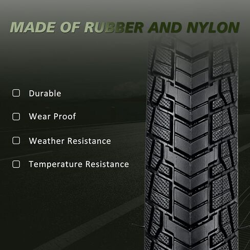 2 Pack 700-38C Bike Tire, YILUXING Foldable 700C Bicycle Tire and Tubes for City Bike Commuter Bike Hybrid Bike in Kuwait