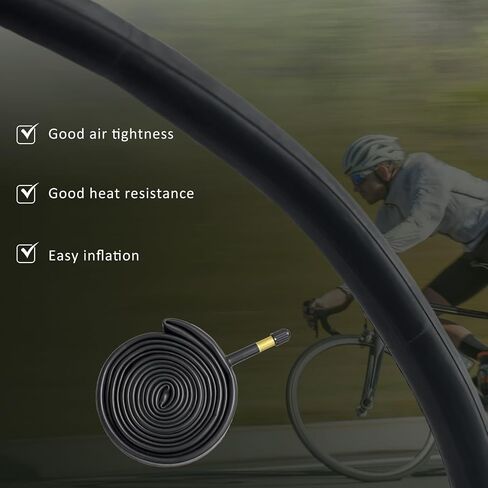 2 Pack 700-38C Bike Tire, YILUXING Foldable 700C Bicycle Tire and Tubes for City Bike Commuter Bike Hybrid Bike in Kuwait