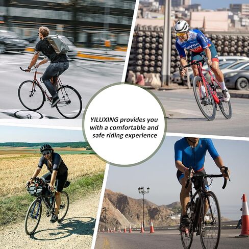2 Pack 700-38C Bike Tire, YILUXING Foldable 700C Bicycle Tire and Tubes for City Bike Commuter Bike Hybrid Bike in Kuwait