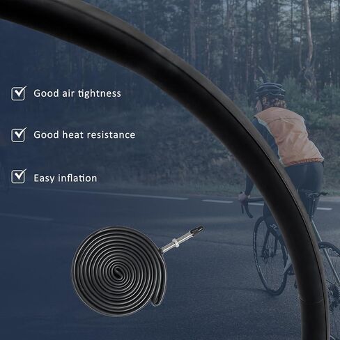 2 Pack 700-32C Bike Tire, YILUXING Foldable 700C Bicycle Tire and Tubes for City Bike Commuter Bike Hybrid Bike in Kuwait