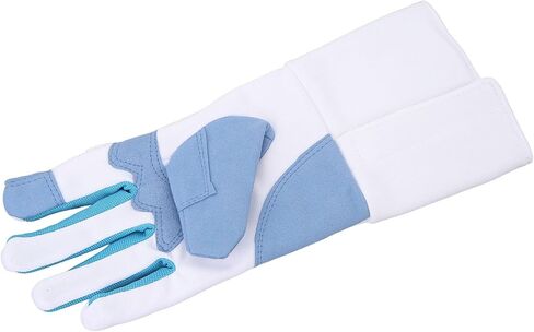 Anti Slip Fencing Gloves Long Lasting Fencing Glove Comfortable Fit Right Hand Training Suitable for Saber Foil Epee Knitted Fabric (S) in Kuwait