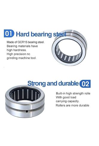 2PCS NK24/20 Needle Roller Bearing Without Inner Ring NK2420 24x32x20mm Precision Bearings in Kuwait