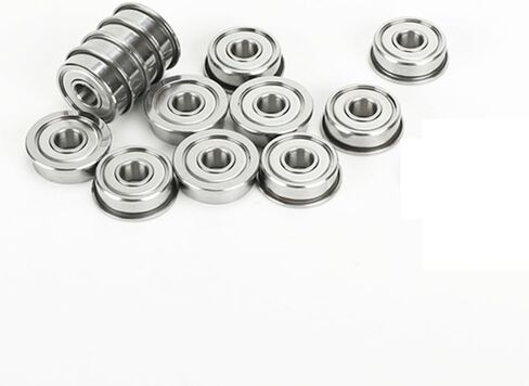 5Pcs SF606ZZ Bearing 6x17x6mm 440C Roller Flange Stainless Steel SF606Z SF606 Z ZZ Ball Bearings in Kuwait