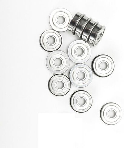 5Pcs SF606ZZ Bearing 6x17x6mm 440C Roller Flange Stainless Steel SF606Z SF606 Z ZZ Ball Bearings in Kuwait
