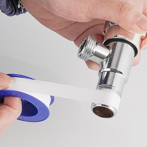 شريط سباك PTFE مقاس 780 بوصة لكل لفة (4 بكرات، إجمالي 3120 بوصة) - أطول بنسبة 50% من 520 بوصة قياسي - شريط ختم خيط التيفلون للأنابيب ورؤوس الدش وخراطيم الحدائق والسباكة in Kuwait