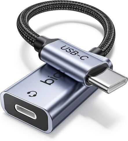محول صوت USB C إلى Lightning، محول سماعة رأس USB من النوع C ذكر إلى Lightning أنثى، متوافق مع iPhone 16/15 Full Series وiPad Pro وiPad Air 6/5/4 وMacBook in Kuwait