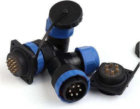 SP28 Male and Female Connectors 4 Holes Square 2-26 Pins Soldering Socket(SPW28-22S) in Kuwait