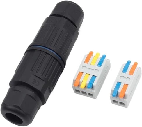 2/3 دبوس موصل 6-10 مللي متر كابل برغي محطة كتلة LED صندوق وصلات الضوء (KVF-200-3Pin) in Kuwait