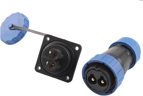 LP28/SP28 Nut/Butt/Square Cable Connector Plug Socket 2/3/4 Pin(Docking Type,1 SET_3P) in Kuwait