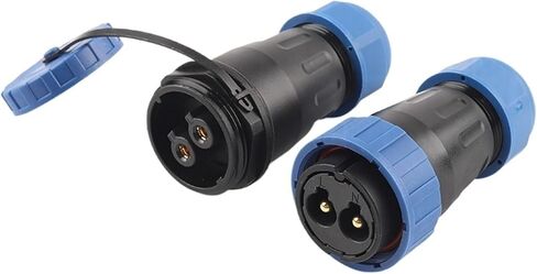 LP28/SP28 Nut/Butt/Square Cable Connector Plug Socket 2/3/4 Pin(Docking Type,1 SET_3P) in Kuwait