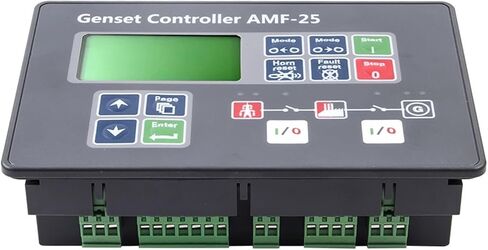 AMF25 AMF20 Diesel Generator Controller Auto Start Genset Control Module LCD Display with in Kuwait