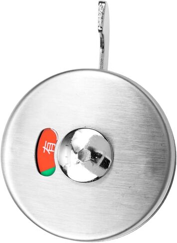 Mobestech Public Toilet Privacy Lock with Occupied Vacant Indicator, Plastic Partition Door Indicator Lock for Bathroom Stall, Commercial Restroom Door Hardware Accessory in Kuwait