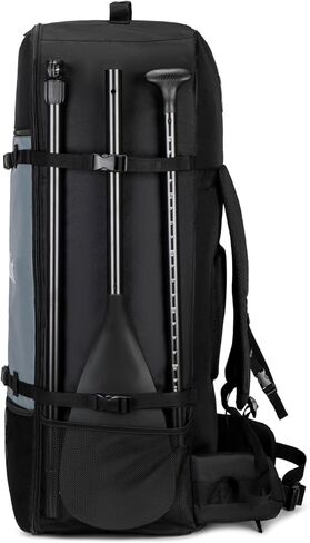 حقيبة ظهر على شكل لوح مجداف، قادرة على حمل 35 كجم/77 رطل وسعة 125 لتر، حقيبة سميكة من مادة متينة in Kuwait