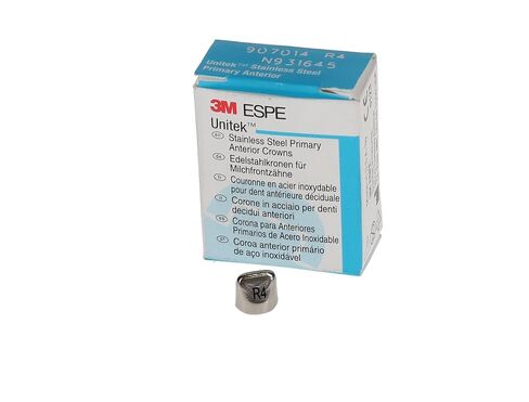 3M ESPE 907014 Unitek Stainless Steel Primary Anterior Crowns #5 Upper Right Central 5/Pk in Kuwait