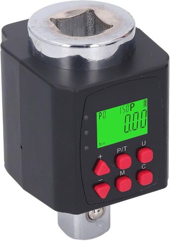 Digital Torsion Meter 3/4 Inch Electronic Torque Wrench Adapter 10-1000N.m with Backlit Display and 500 Data Memory for Bike Motorcycle Car Maintenance in Kuwait