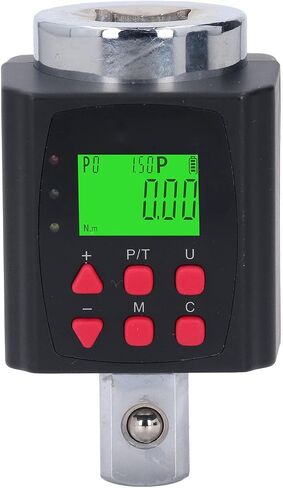 Digital Torsion Meter 3/4 Inch Electronic Torque Wrench Adapter 10-1000N.m with Backlit Display and 500 Data Memory for Bike Motorcycle Car Maintenance in Kuwait