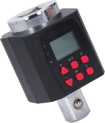 Digital Torsion Meter 3/4 Inch Electronic Torque Wrench Adapter 10-1000N.m with Backlit Display and 500 Data Memory for Bike Motorcycle Car Maintenance in Kuwait