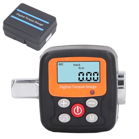 Bewinner Digital Display Torsion Meter 6-200N.m Precision Machined 1/2" Drive Torsion Adapter with Light and Sound Alarm, Backlit LCD Screen Torque Wrench Gauge for Automotive and Industrial Use in Saudi Arabia