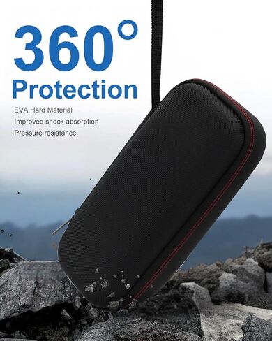 Hard Travel Case for Garmin Index BPM Blood Pressure Monitor Cuff, Protect Storage Case for Garmin Index BPM BP Monitor, for Checkme BP2 & BP2A BP Machine, Black in Kuwait