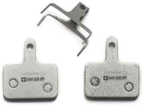 وسادات فرامل SwissStop Disc 15 E - مركب أداء عالي التحمل - يناسب أنظمة فرامل قرص Shimano MT200، MT400، UR300 وTektro Aries، TRP Spyre in Kuwait