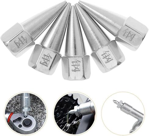 مجموعة ملحقات فوهة استبدال الشحوم الفولاذية 5 قطع من KESYOO مع تصنيع دقيق لفعالية في المعدات والآلات in Kuwait